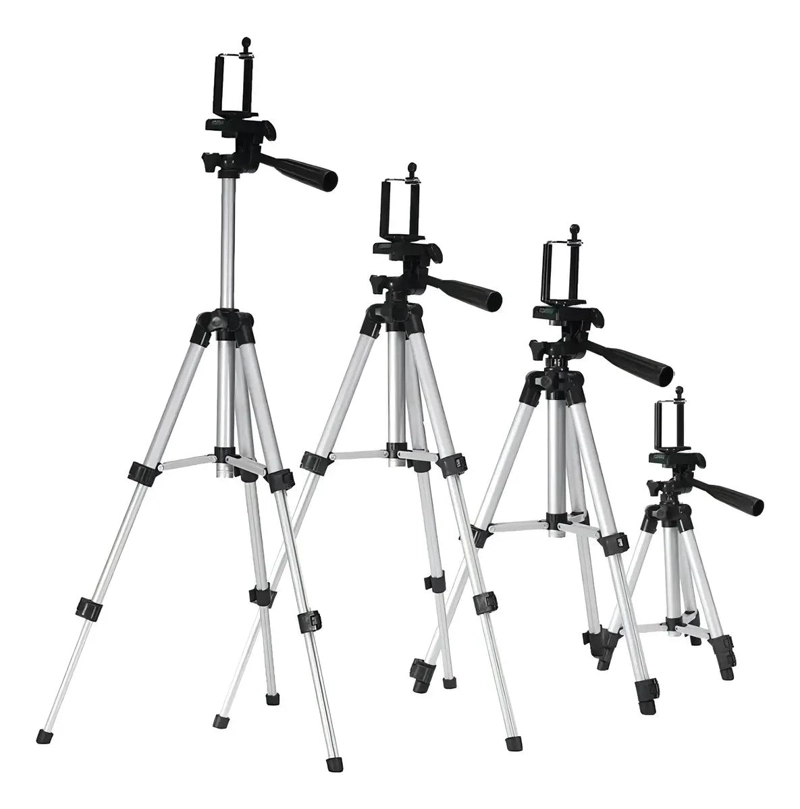 TRIPODE AJUSTABLE DE ALUMINIO PARA CAMARA Y CELULAR 102 CM - 4