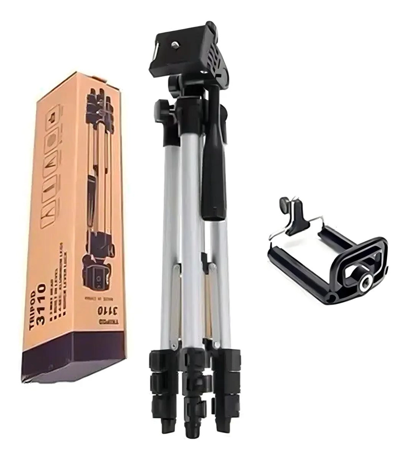TRIPODE AJUSTABLE DE ALUMINIO PARA CAMARA Y CELULAR 102 CM - 7