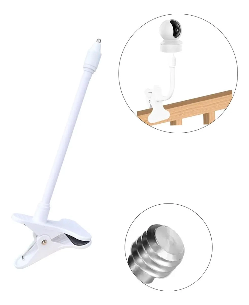 SOPORTE FLEXIBLE CON PINZA PARA CAMARA DE SEGURIDAD 41 CM - 1