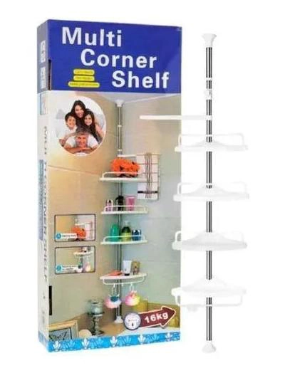ORGANIZADOR ESQUINERO DUCHA BAÑO MULTIUSO CON 4 NIVELES - 3