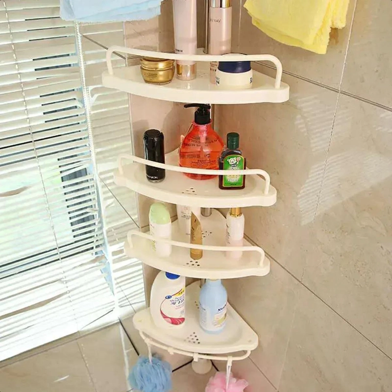 ORGANIZADOR ESQUINERO DUCHA BAÑO MULTIUSO CON 4 NIVELES - 8
