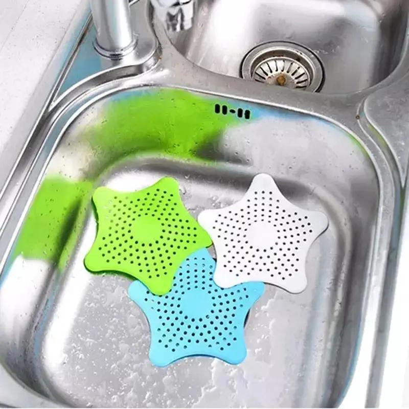 SET DE 4 FILTROS DE SILICONA PARA DRENAJE EN COCINA Y BAÑO - 8
