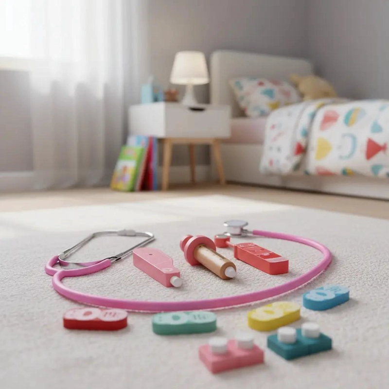 SET DE JUGUETE ME DICO DE MADERA PARA NIÑOS Y NIÑAS - 1