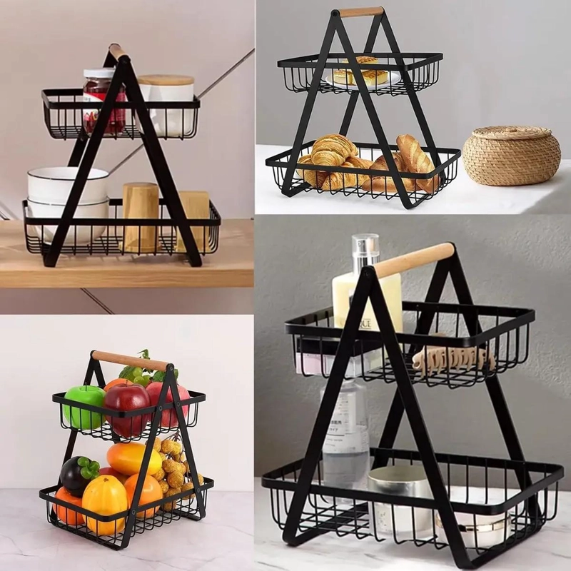 ESTANTE ORGANIZADOR DE COCINA PARA FRUTAS Y HORTALIZAS - 3