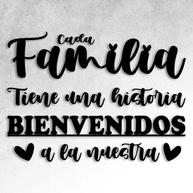 CUADRO DE MADERA CON FRASE INSPIRADORA PARA DECORAR - 1