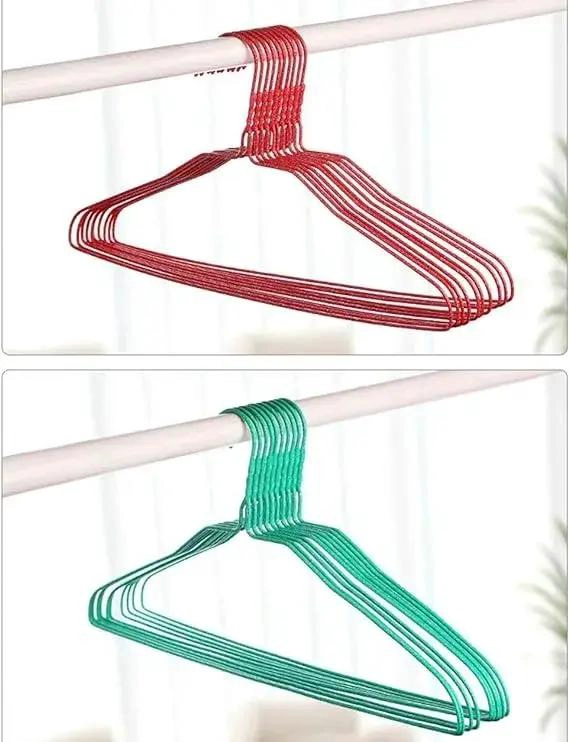 PACK DE 10 COLGADORES ANTIDESLIZANTES PARA ROPA - 4