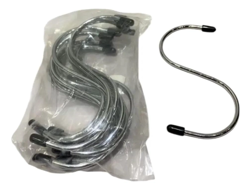 PACK DE 30 GANCHOS COLGADORES DE ACERO INOXIDABLE - 2