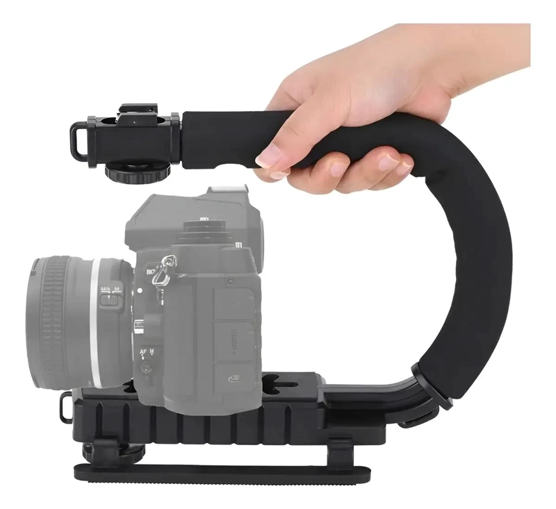 ESTABILIZADOR DE CAMARA PROFESIONAL COLOR NEGRO - 1