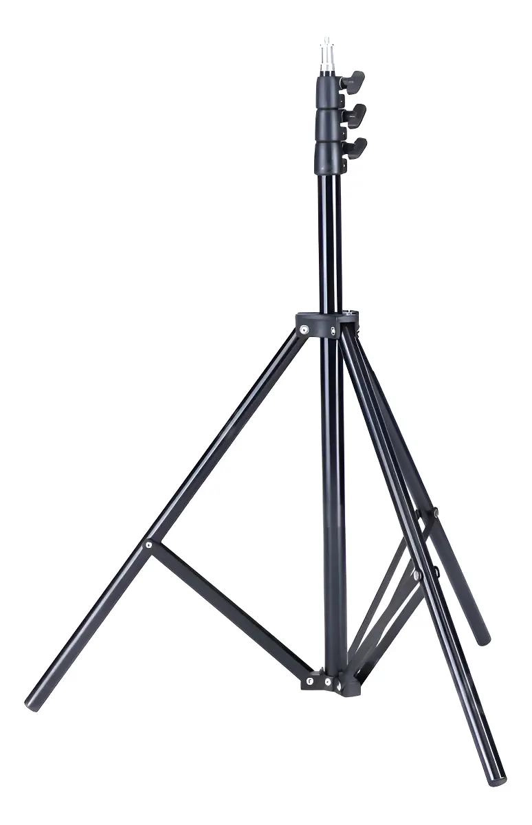 SOPORTE TRIPODE MULTIFUNCIONAL 2,1MTS PARA ESTUDIO FOTOGRAFICO - 2