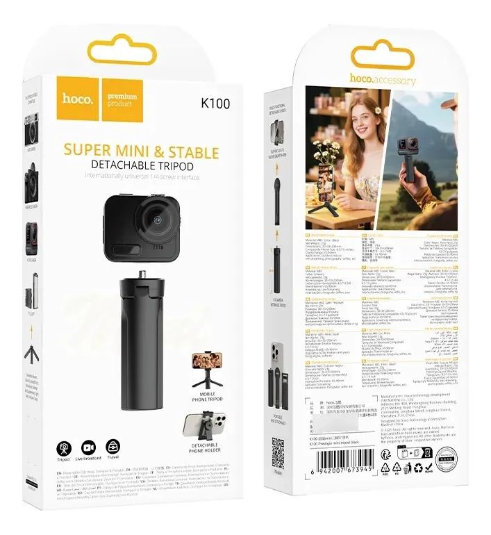 SELFIE STICK Y MINI TRIPODE 2 EN 1 PARA FOTOGRAFIA MOVIL - 4
