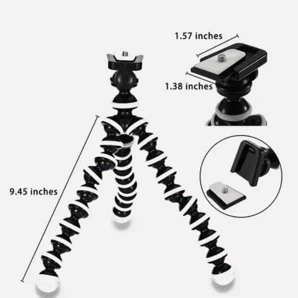 TRIPODE FLEXIBLE PARA CAMARAS COMPACTO Y LIGERO - 4