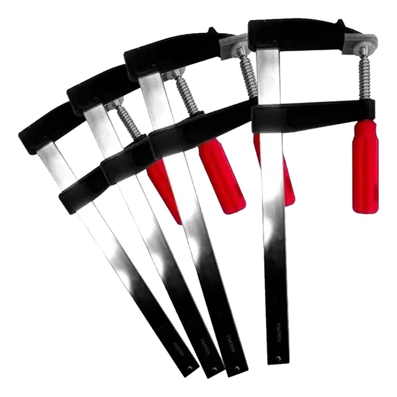 PACK DE 4 PRENSAS TIPO F AJUSTE MANUAL - 1