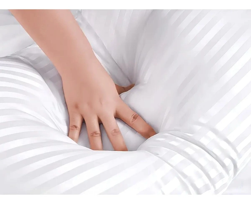 PACK DE 4 ALMOHADAS ESTANDAR 50X70 CM COLOR BLANCO - 1