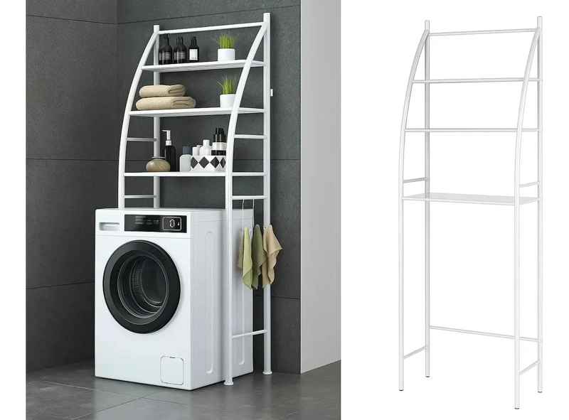 ESTANTE ORGANIZADOR PARA LAVADORA Y BAÑO CON ALMACENAMIENTO EXTRA - 1