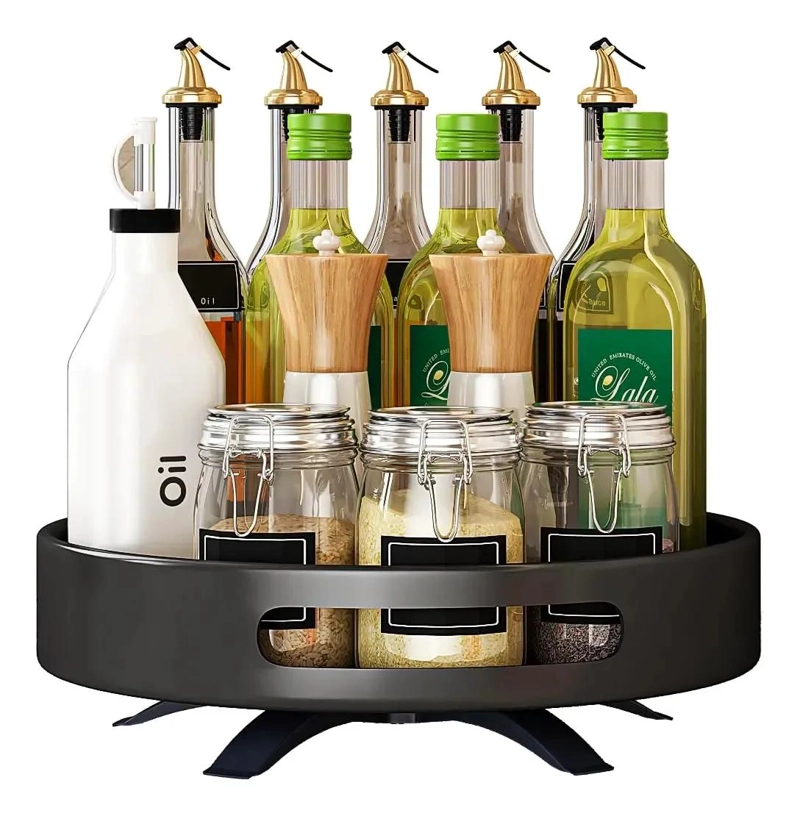 ORGANIZADOR GIRATORIO DE 12 PULGADAS PARA COCINA Y HOGAR - 1
