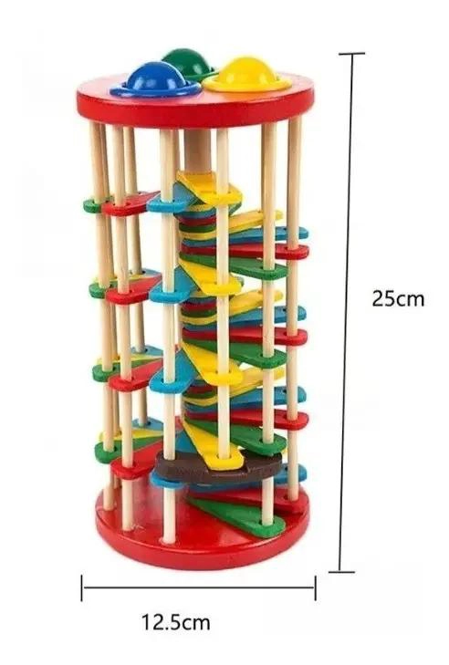 JUGUETE DIDACTICO MARTILLO DE MADERA PARA NIÑOS - 6