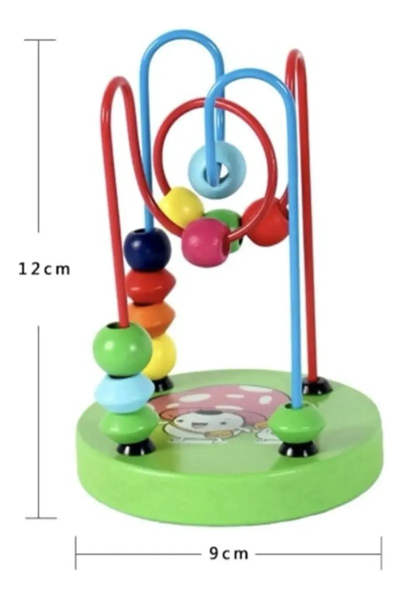 SET DE JUGUETES DE MADERA PARA ESTIMULACION TEMPRANA INFANTIL - 3