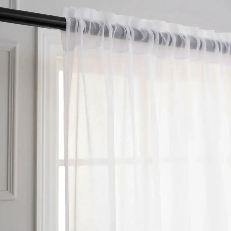 PACK DE 2 CORTINAS VISILLO 1.40X2.25MTS CON PASA TUBO - 5