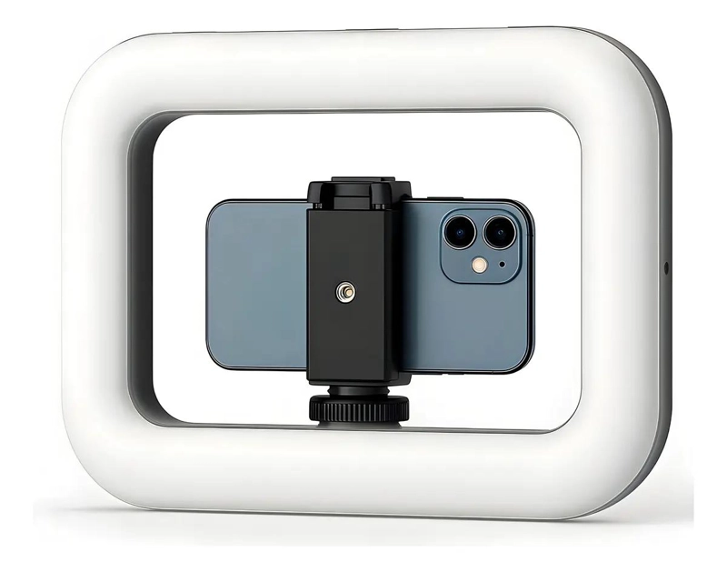 ESTABILIZADOR PORTATIL CON LUZ LED BICOLOR Y BATERIA 8000MAH - 5