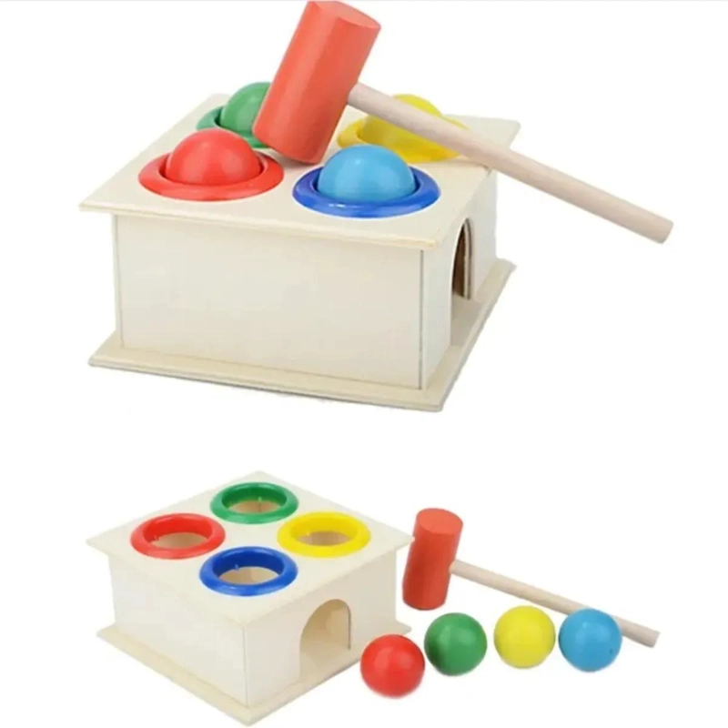 CAJA DIDACTICA DE MADERA PARA DESARROLLO INFANTIL - 1