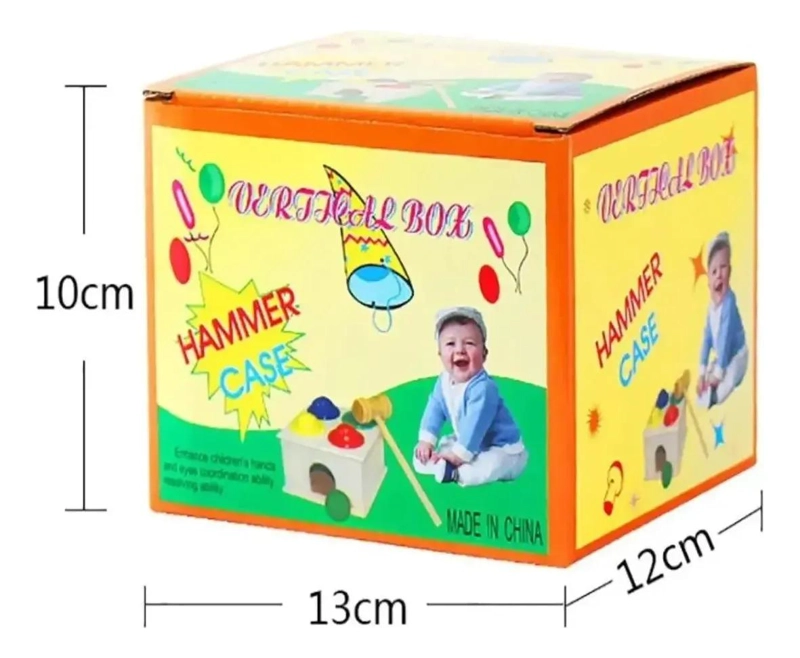 CAJA DIDACTICA DE MADERA PARA DESARROLLO INFANTIL - 2