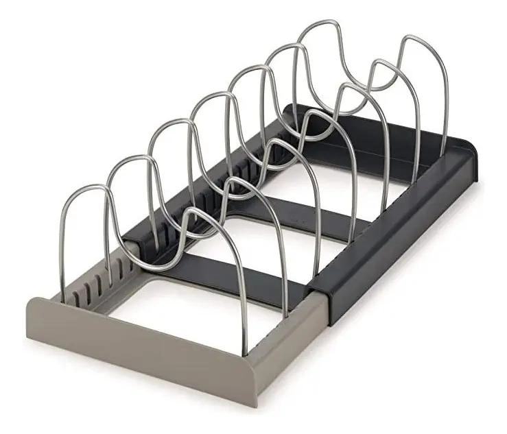 ORGANIZADOR EXTENSIBLE PARA SARTENES Y TAPAS DE COCINA - 2