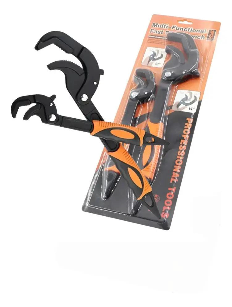 LLAVE FRANCESA AJUSTABLE 60MM ACERO ERGONOMICA - 1