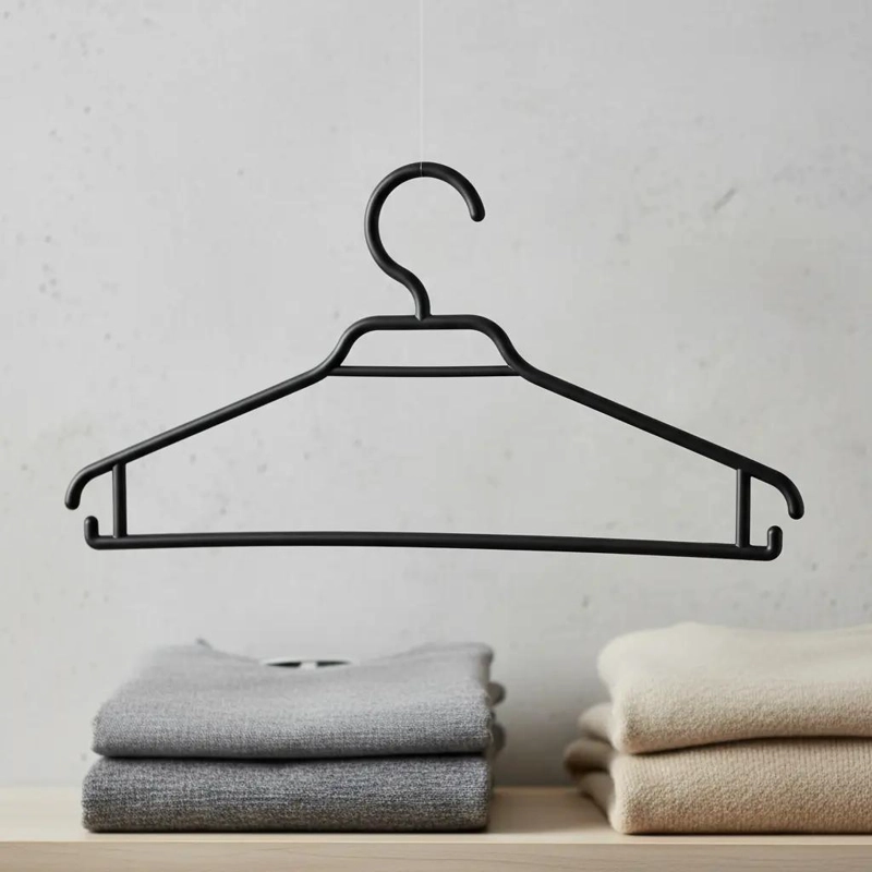 PACK DE 15 COLGADORES PLASTICOS RESISTENTES PARA ROPA - 6