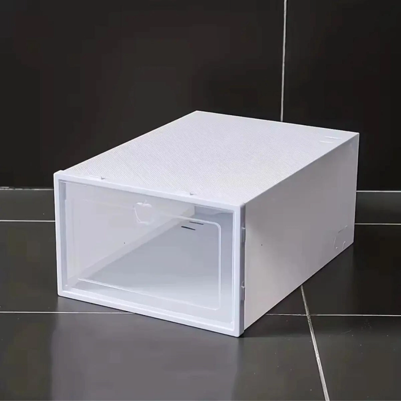 PACK DE 6 ORGANIZADORES TRANSPARENTES APILABLES PARA CALZADO - 6