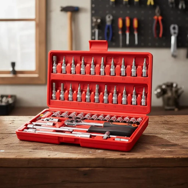 SET DE HERRAMIENTAS Y DADOS PARA JUEGOS 53 PIEZAS - 3
