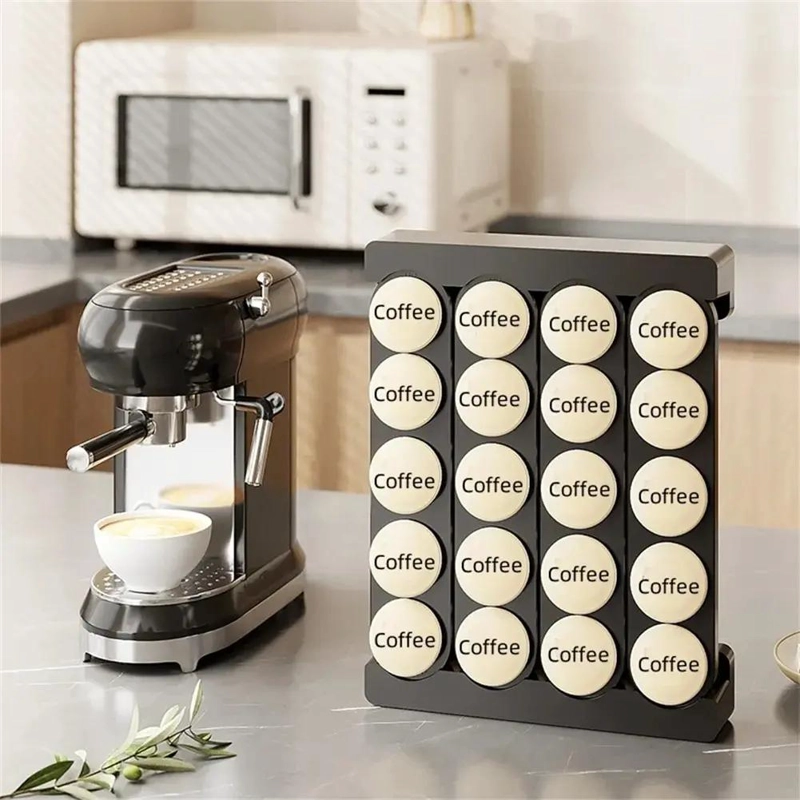 SOPORTE ORGANIZADOR DE CAPSULAS DE CAFE  MODERNO Y FUNCIONAL - 8