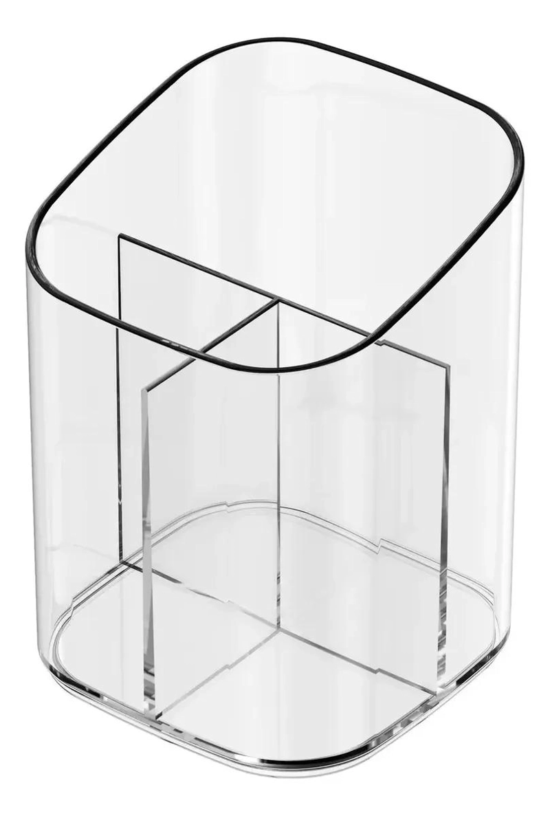 ORGANIZADOR DE MAQUILLAJE ACRILICO TRANSPARENTE PARA COSME TICOS - 1