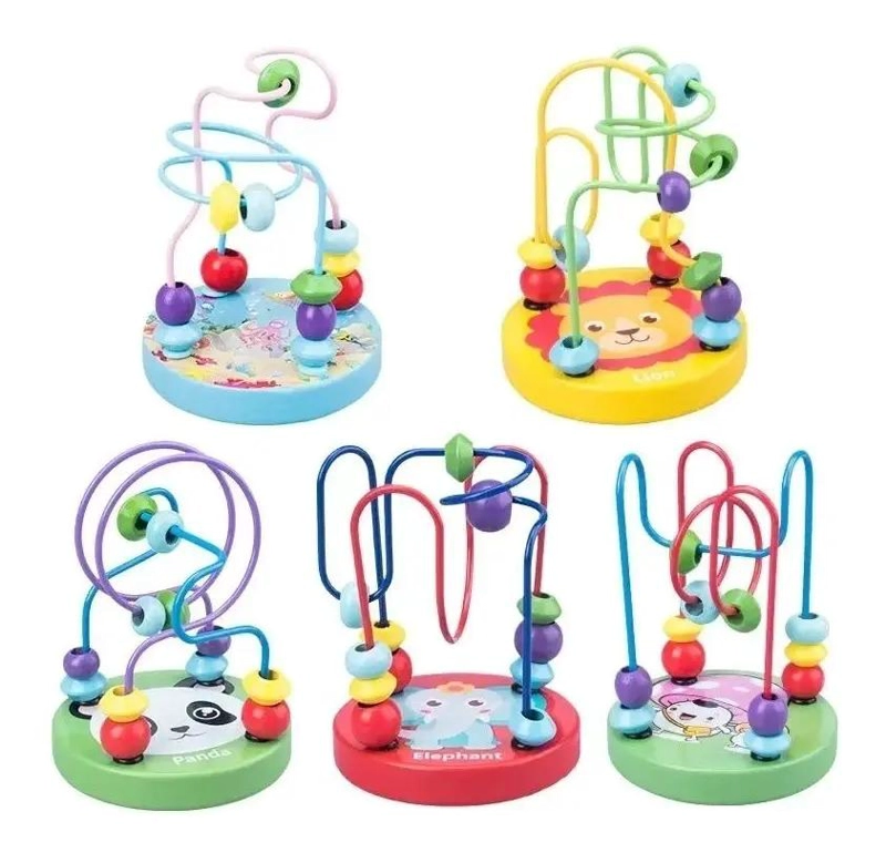 JUGUETES DE MADERA MONTESSORI PARA NIÑOS PACK 7 - 7