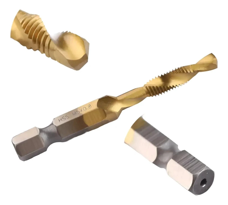 BROCA TERRAJA MACHO PARA MADERA Y METAL M6X1MM - 1