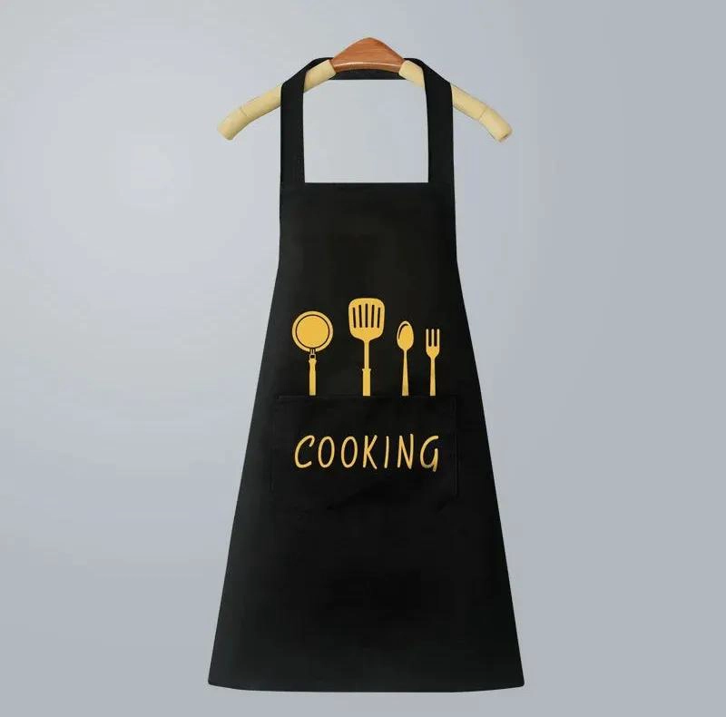 SET DE 2 DELANTALES DE COCINA IMPERMEABLES PARA CHEF - 3