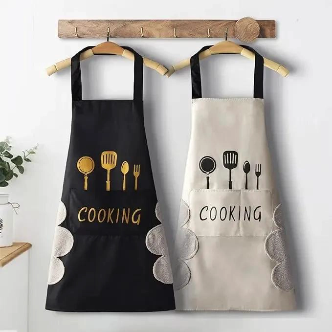 SET DE 2 DELANTALES DE COCINA IMPERMEABLES PARA CHEF - 9