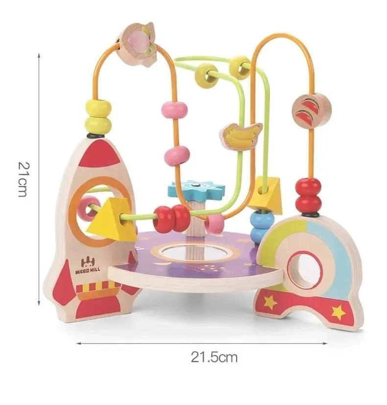LABERINTO MONTESSORI DE MADERA PARA APRENDIZAJE INFANTIL - 10