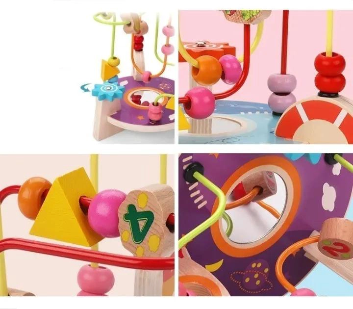 LABERINTO MONTESSORI DE MADERA PARA APRENDIZAJE INFANTIL - 8