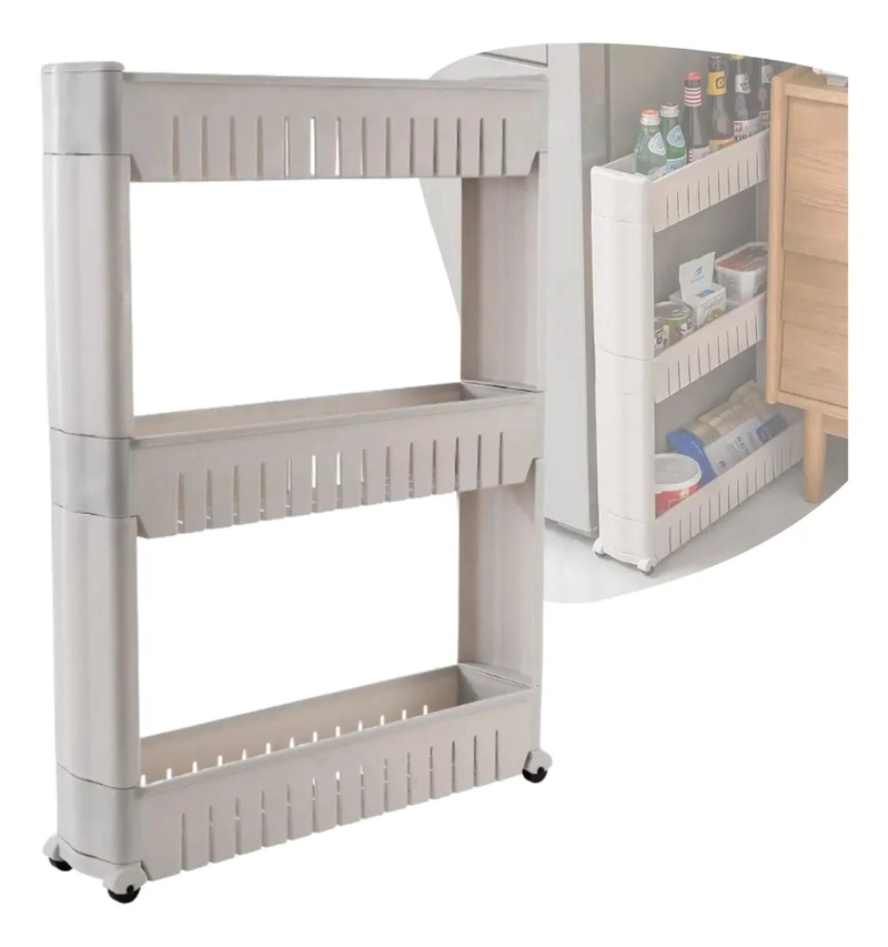 CARRITO ORGANIZADOR RODANTE PARA COCINA Y BAÑO - 1
