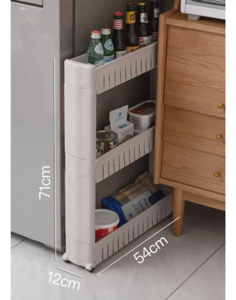 CARRITO ORGANIZADOR RODANTE PARA COCINA Y BAÑO - 4