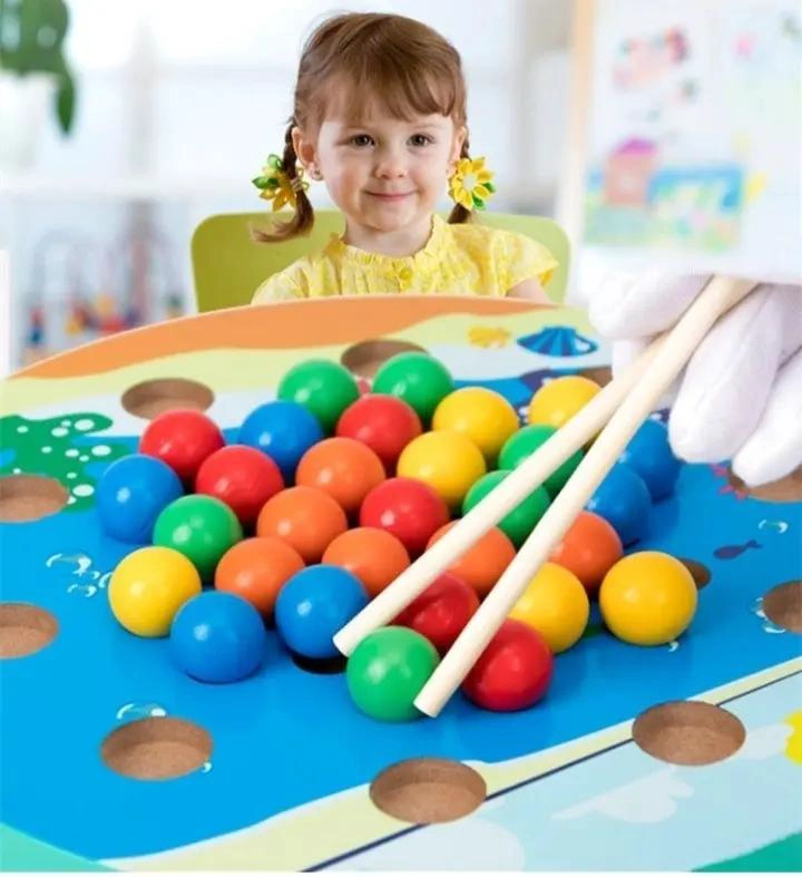 JUEGO DIDACTICO DE PESCA MAGNE TICA EN MADERA PARA NIÑOS - 3