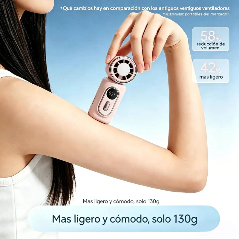 VENTILADOR PORTATIL CLIP 180° PARA USO EN COCHE Y EXTERIOR - 4