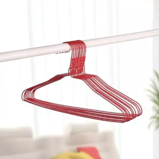 SET DE 10 COLGADORES ANTIDESLIZANTES PARA ROPA - 2