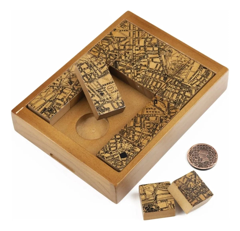 ROMPECABEZAS DE MADERA Y METAL SHERLOCK HOLMES - 2