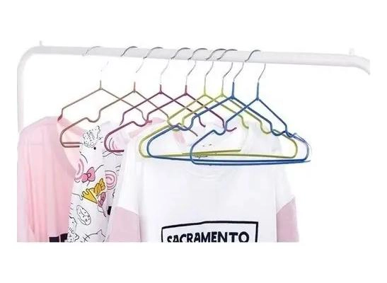 GANCHOS COLGADORES ANTIDESLIZANTES PARA ROPA 10 UNIDADES - 4