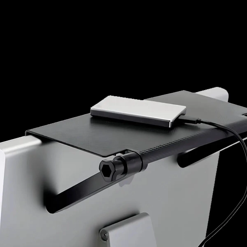 REPISA PLEGABLE AJUSTABLE PARA ORGANIZAR PANTALLAS DE TV - 6