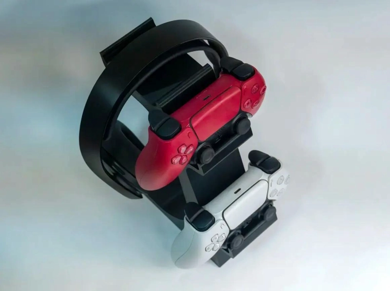 SOPORTE ELEGANTE PARA MANDO Y AURICULARES DE GAMER - 2