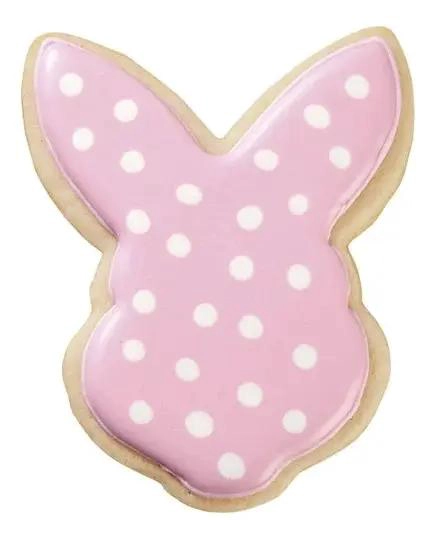 CORTADORES DE GALLETAS EN FORMAS DE FLOR CONEJO Y HUEVO - 4