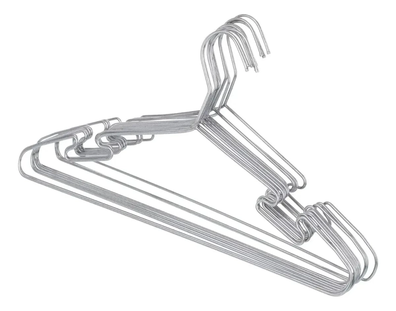 COLGADORES METALICOS ANTIDESLIZANTES PARA ROPA - 1