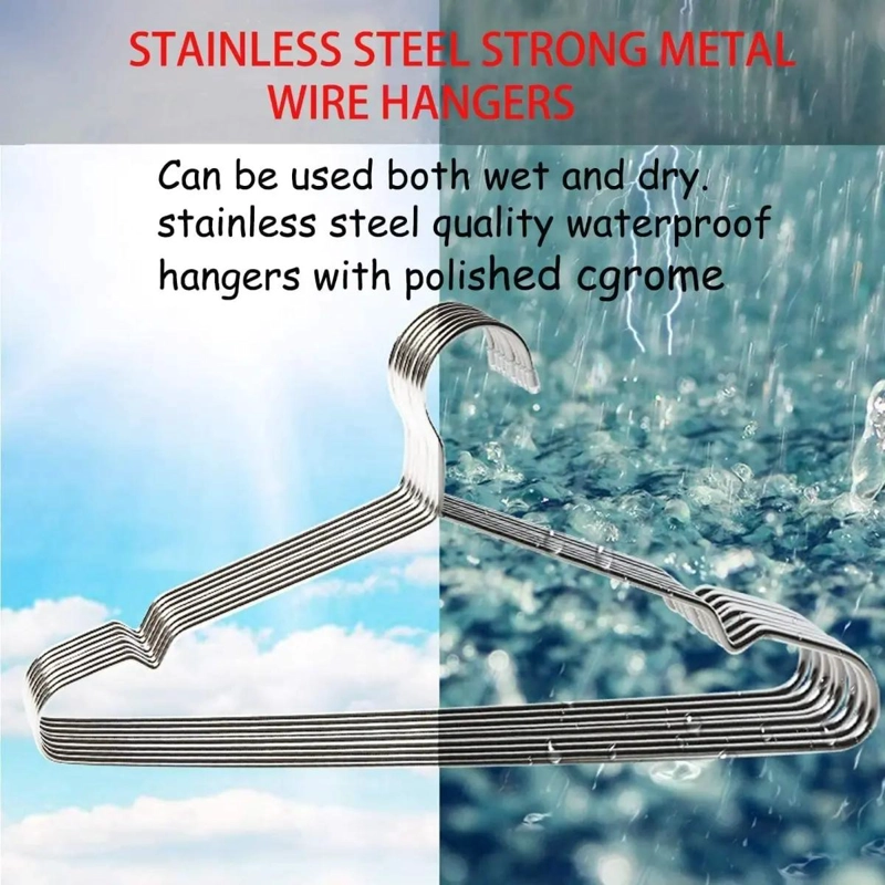 COLGADORES METALICOS ANTIDESLIZANTES PARA ROPA - 7